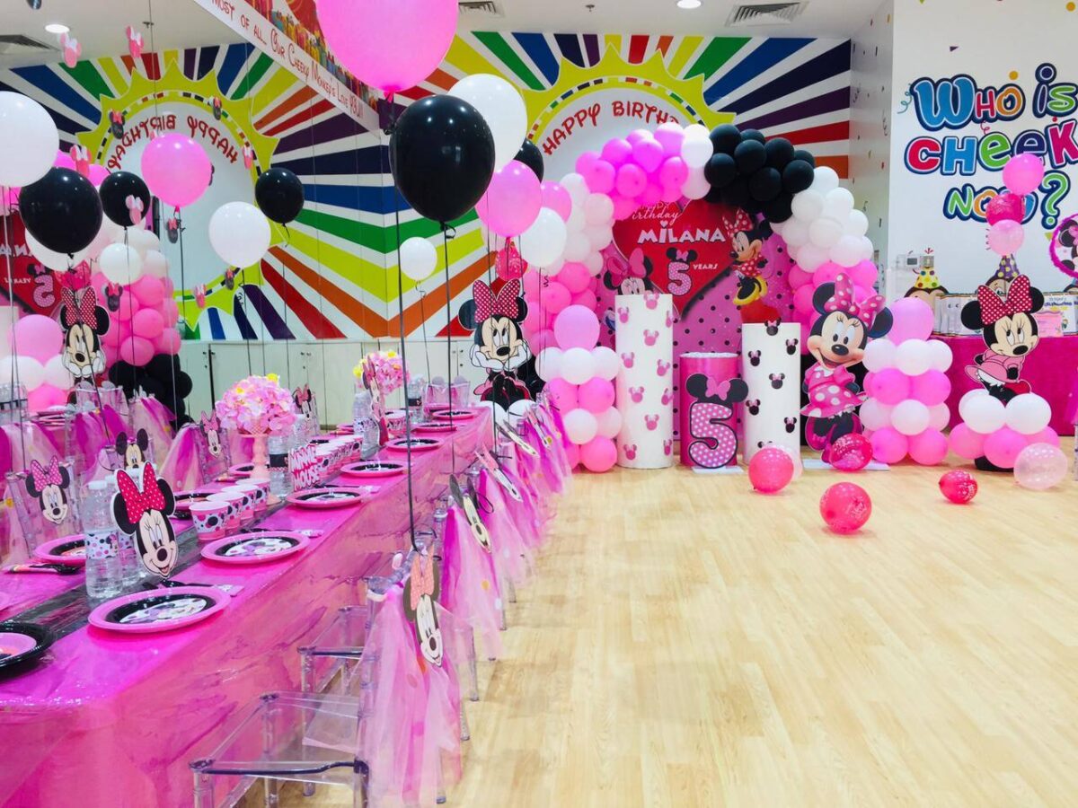 Adorable Minnie Mouse Birthday Party Decorations