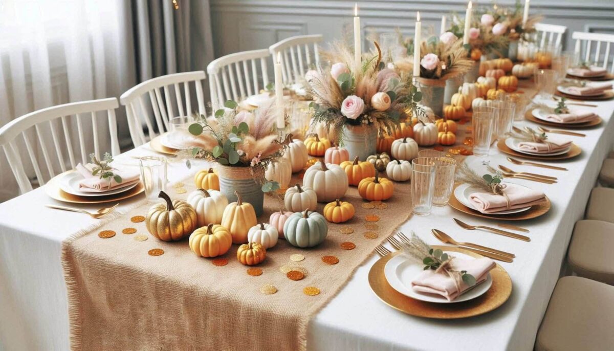 Burlap table runner