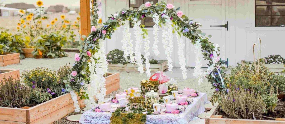 Flower arch