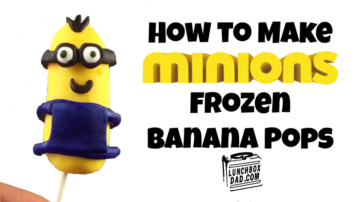 Minions Frozen Banana Pops