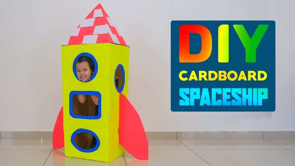 DIY Cardboard Spaceship