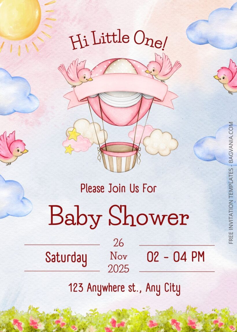 7+ Spring Day Baby Shower Invitation Templates Title