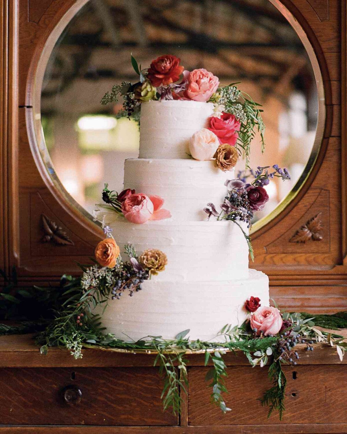 Boho Chic Wedding Cakes