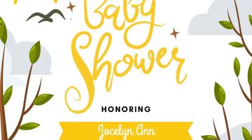 FREE Editable It's a Wild World Baby Shower Invitation