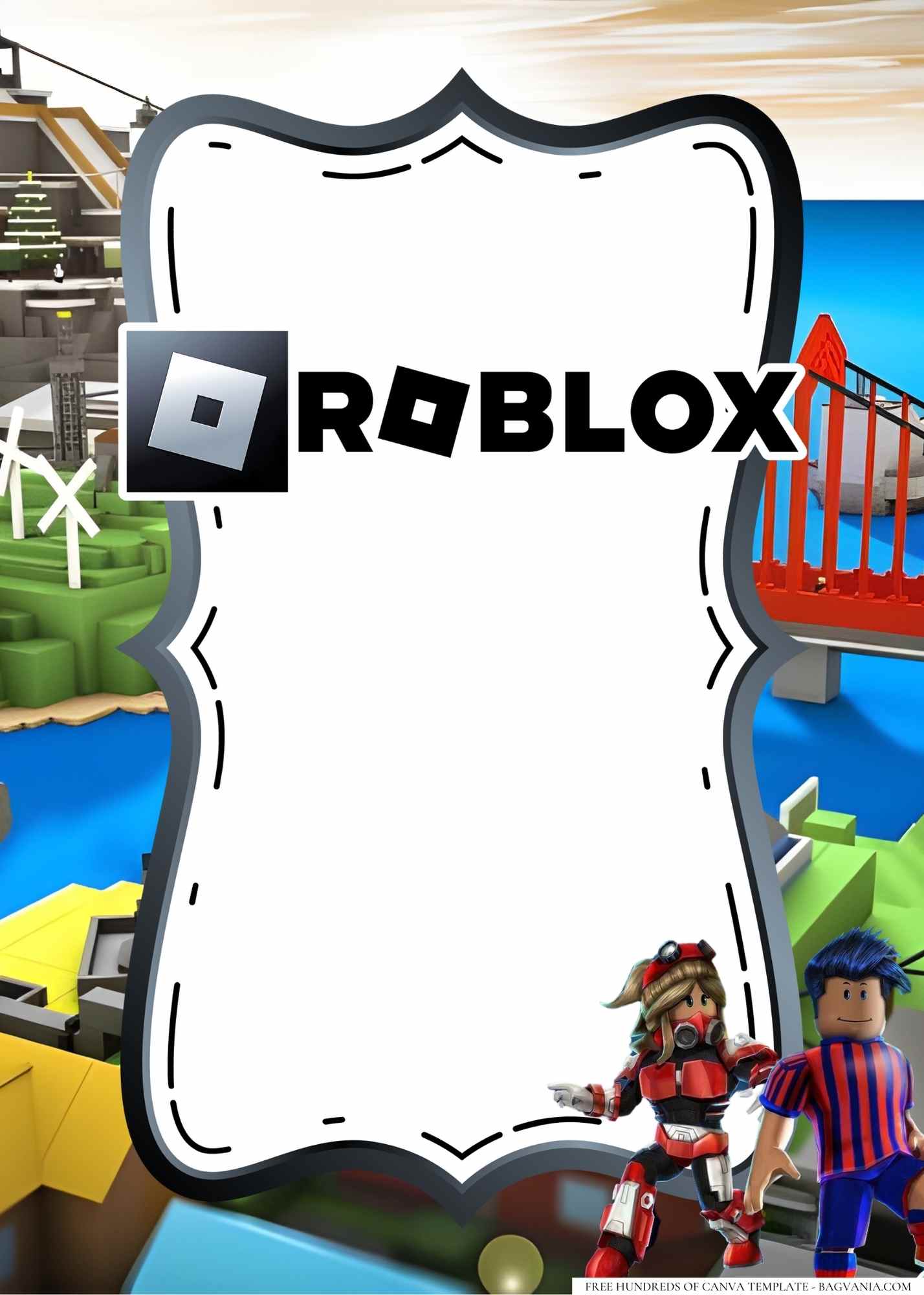 8+ Best Roblox Gamer Birthday Invitation Templates  Free birthday  invitation templates, Free birthday stuff, Free invitation templates