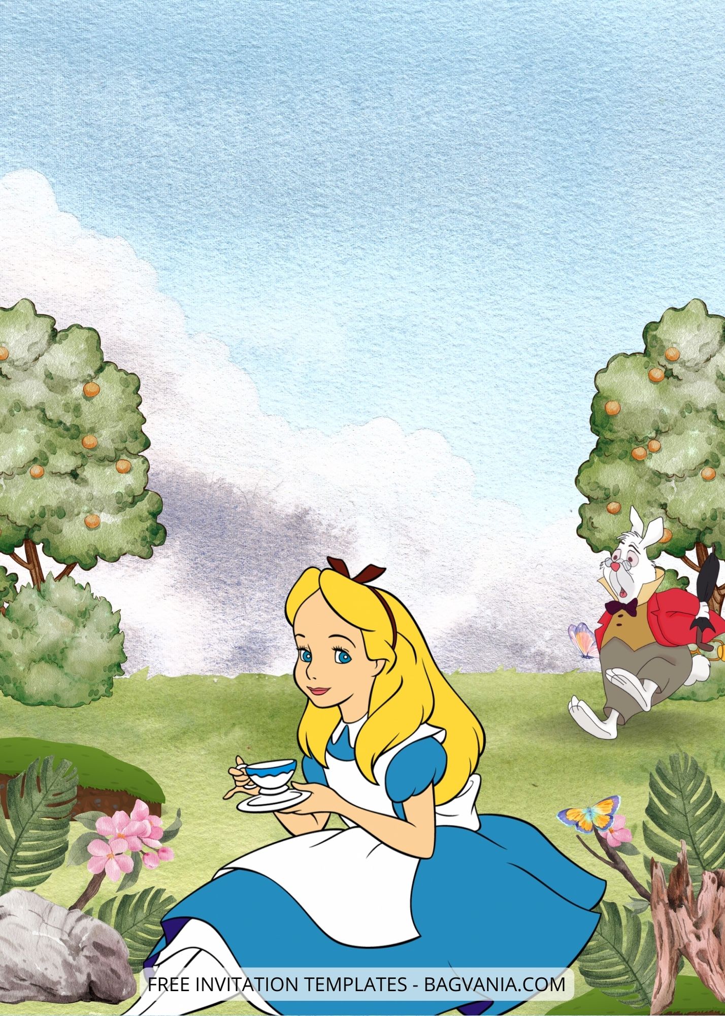 Alice in Wonderland instaling