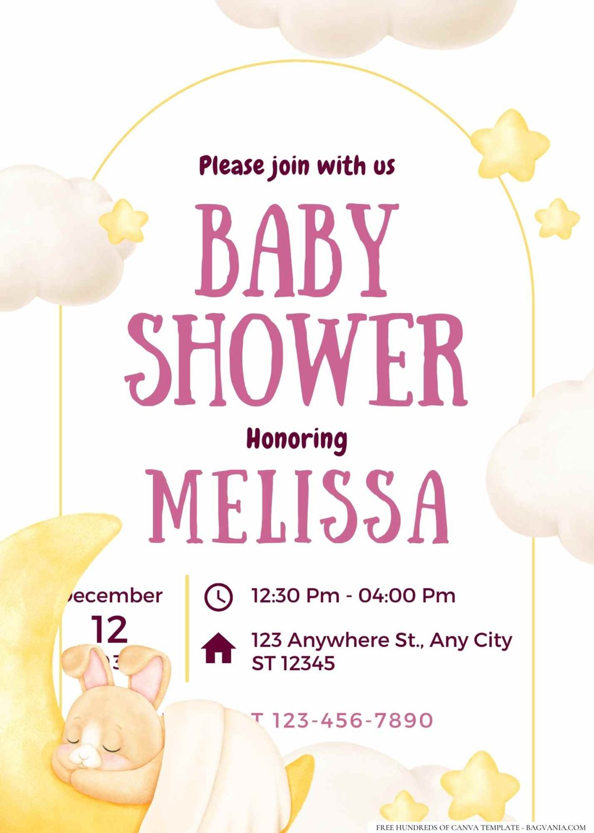 FREE Editable Once Upon a Time Storybook Baby Shower Invitation