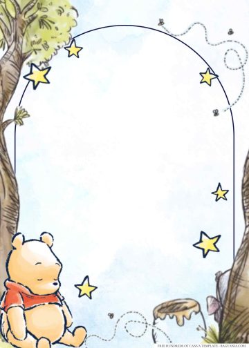 18+ Winnie the Pooh Adventure Baby Shower Invitation Templates | FREE ...