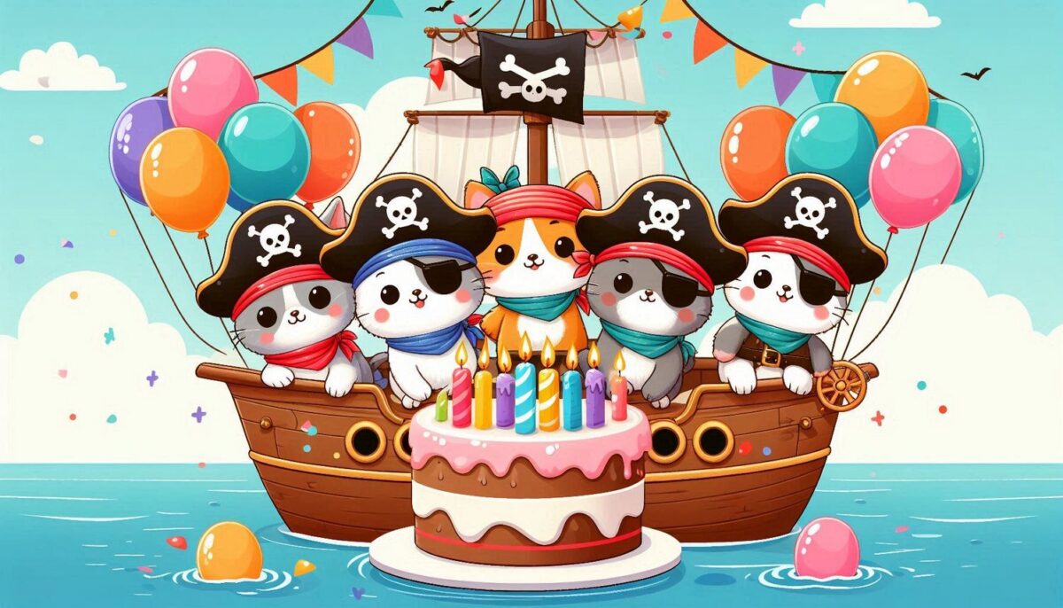 Adorable Pirate Animal