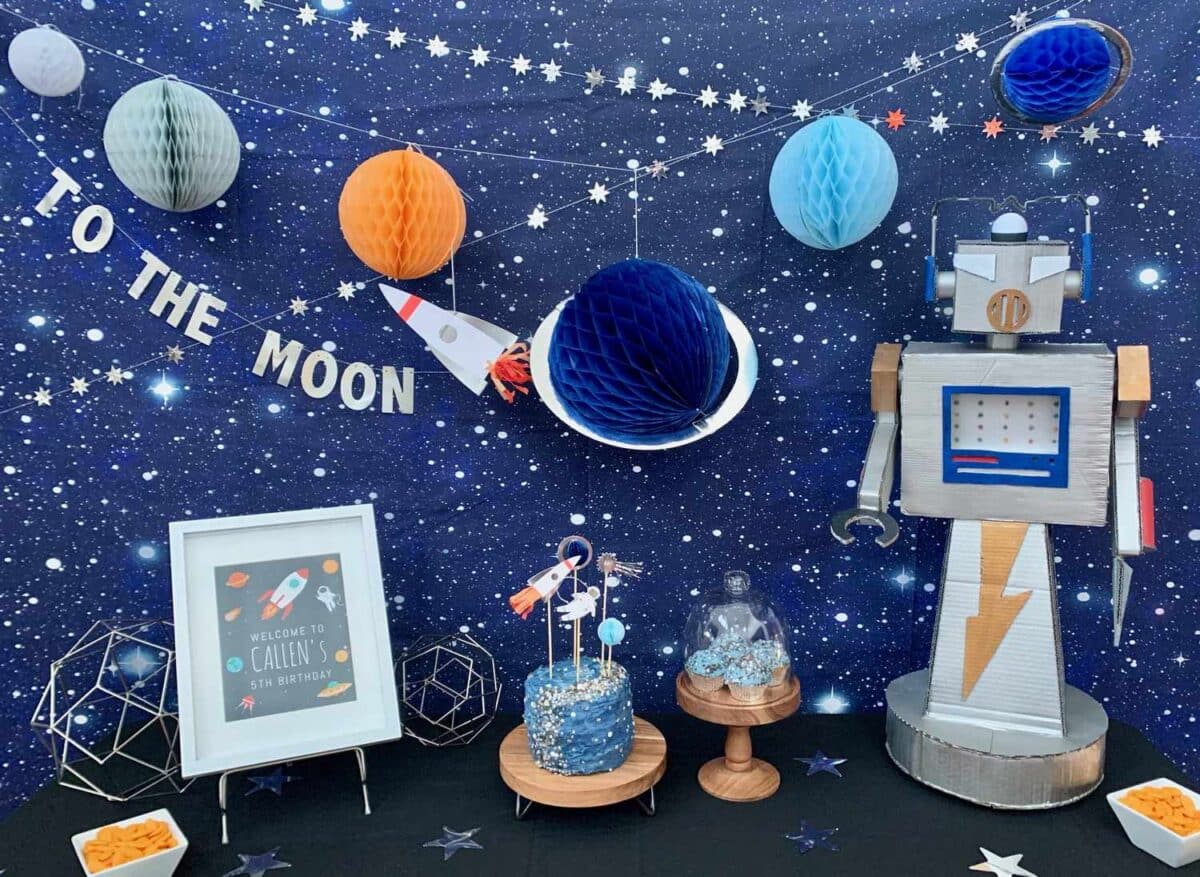 Outer Space Birthday Party