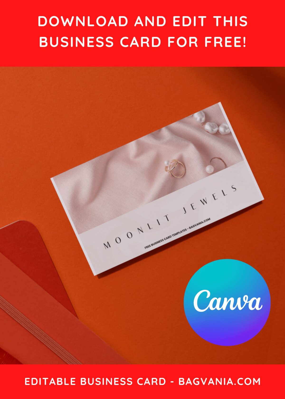 10+ Aesthetic Jewelry Canva Business Card Templates A