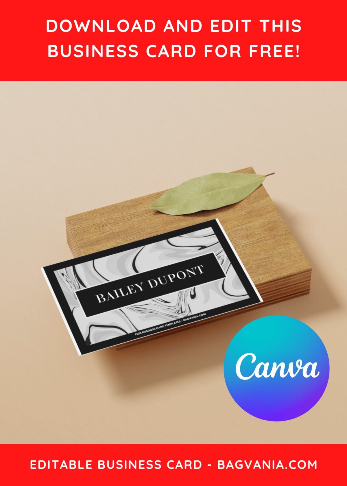 10+ Luxury Black & Silky White Marble Canva Business Card Templates L