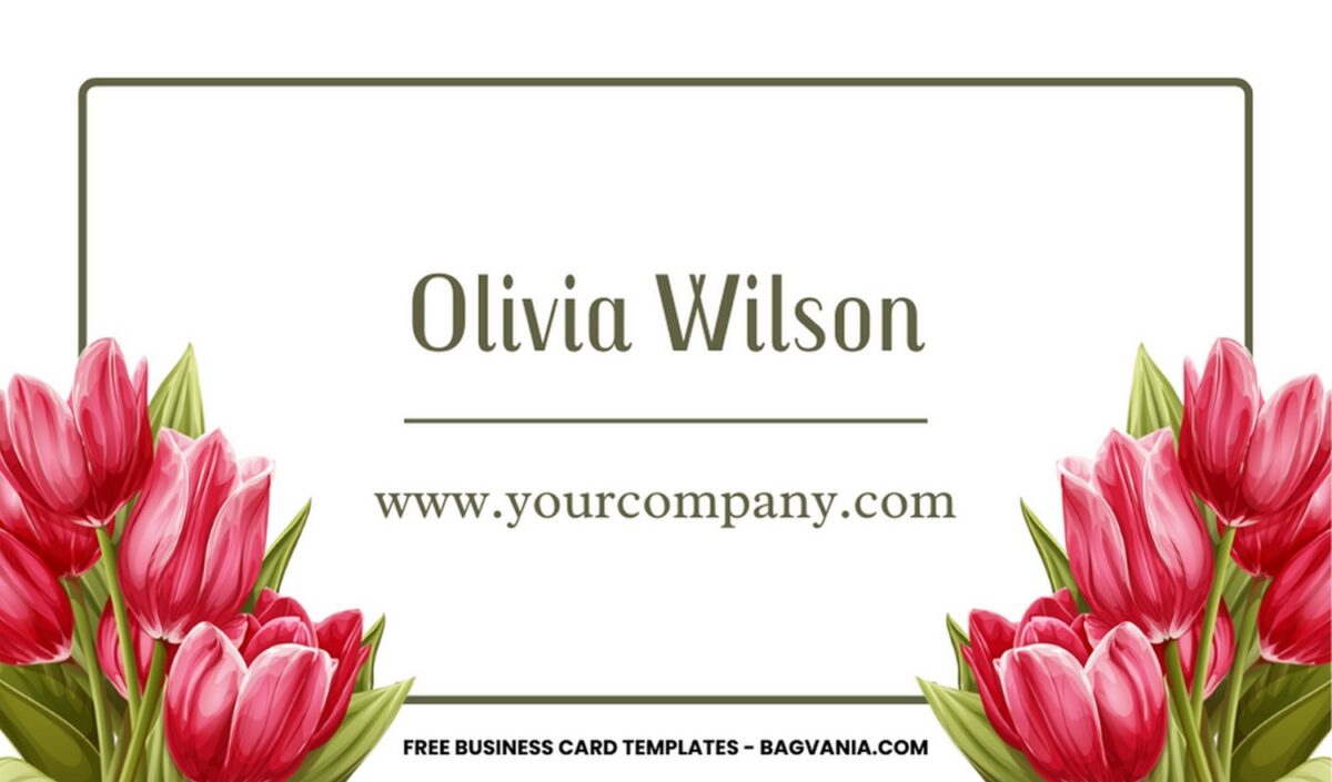 10+ Rose Flairs Canva Business Card Templates G