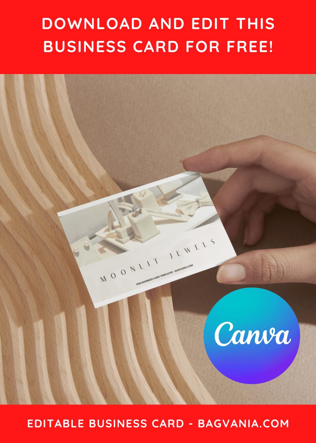 10+ Aesthetic Jewelry Canva Business Card Templates C