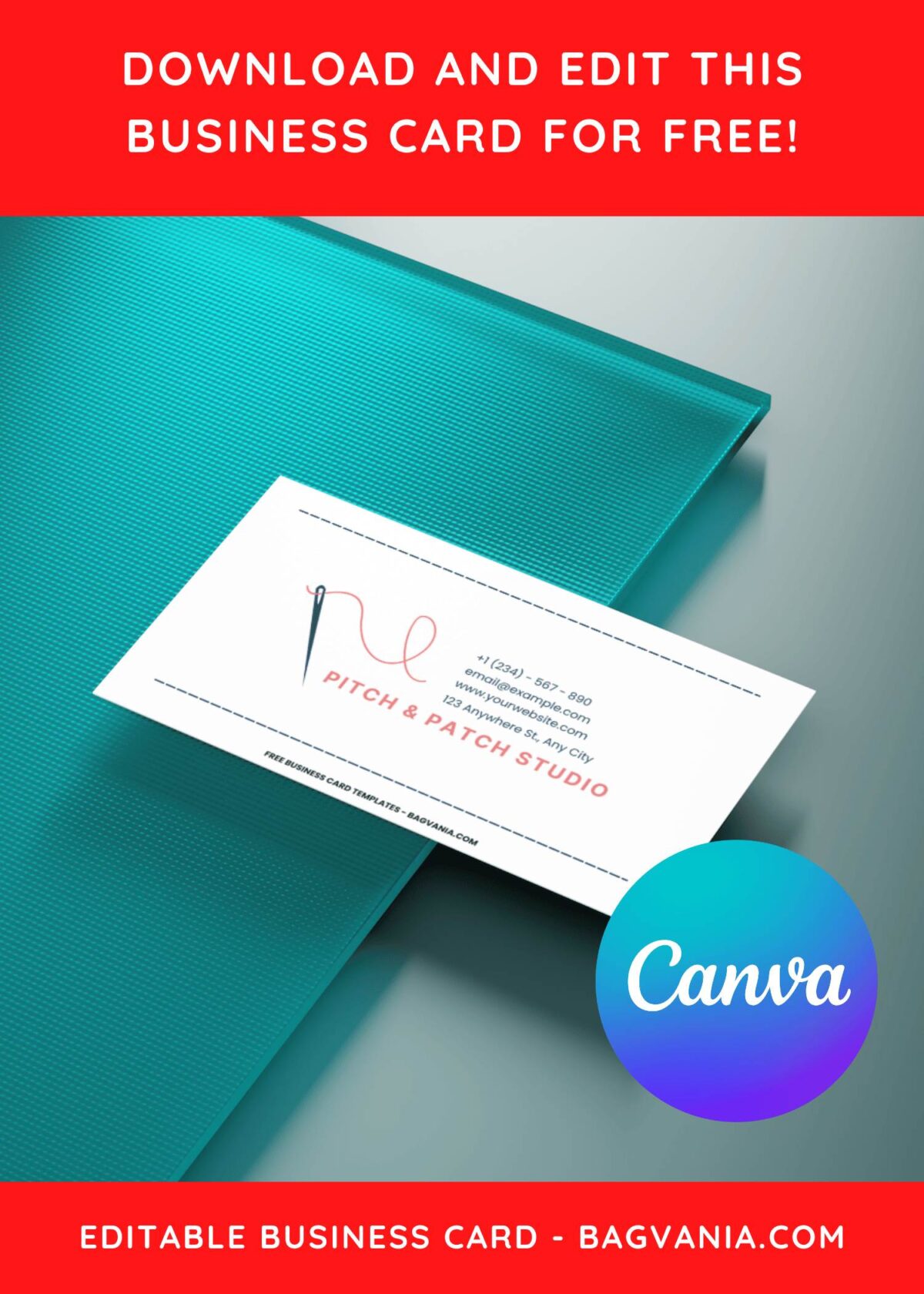 10+ Blue And White Accent Tailor Canva Business Card Templates A
