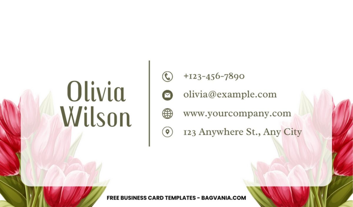 10+ Rose Flairs Canva Business Card Templates H