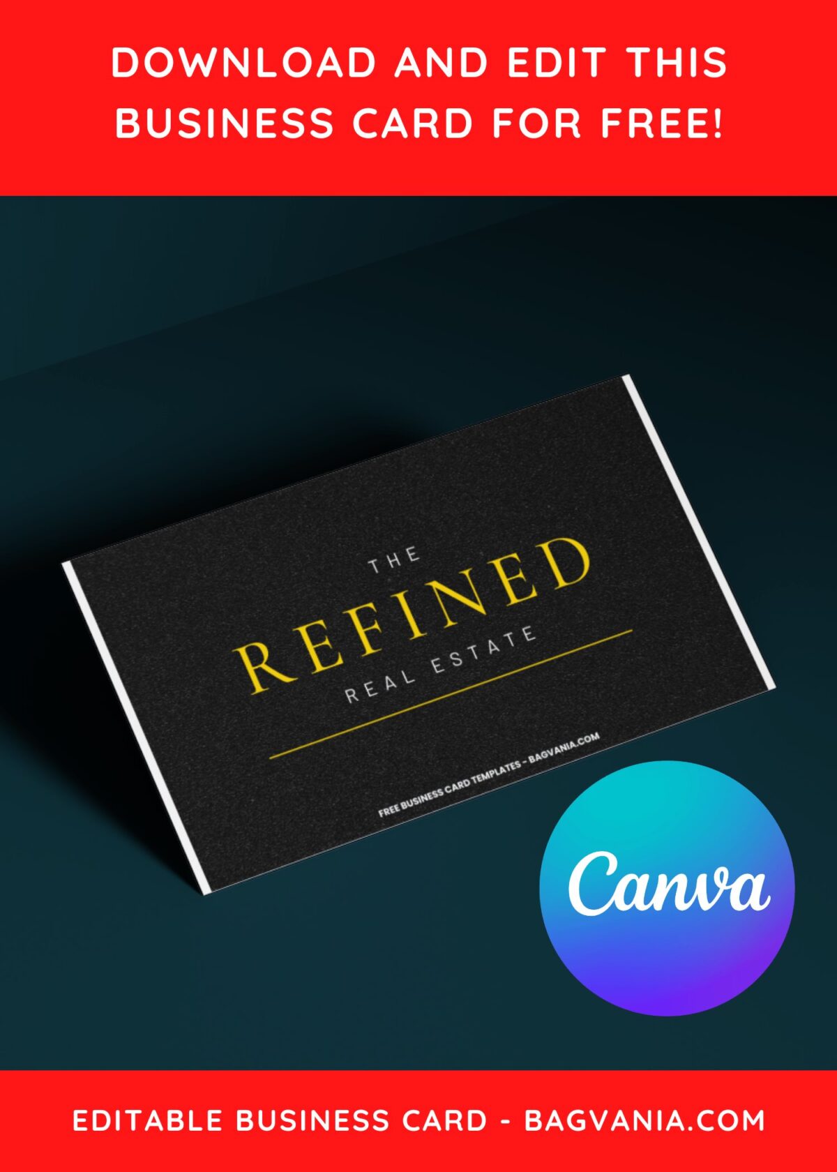 10+ Professional Canva Business Card Templates E