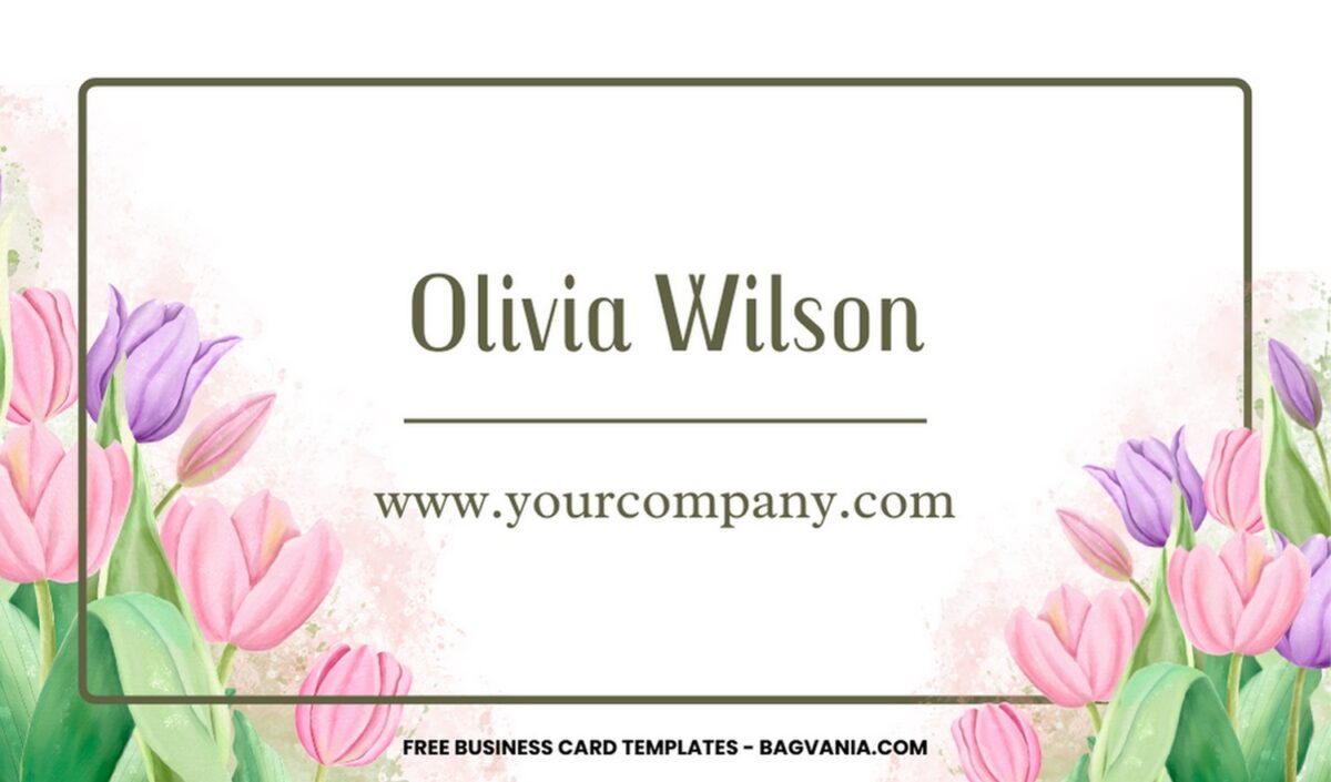 10+ Rose Flairs Canva Business Card Templates I