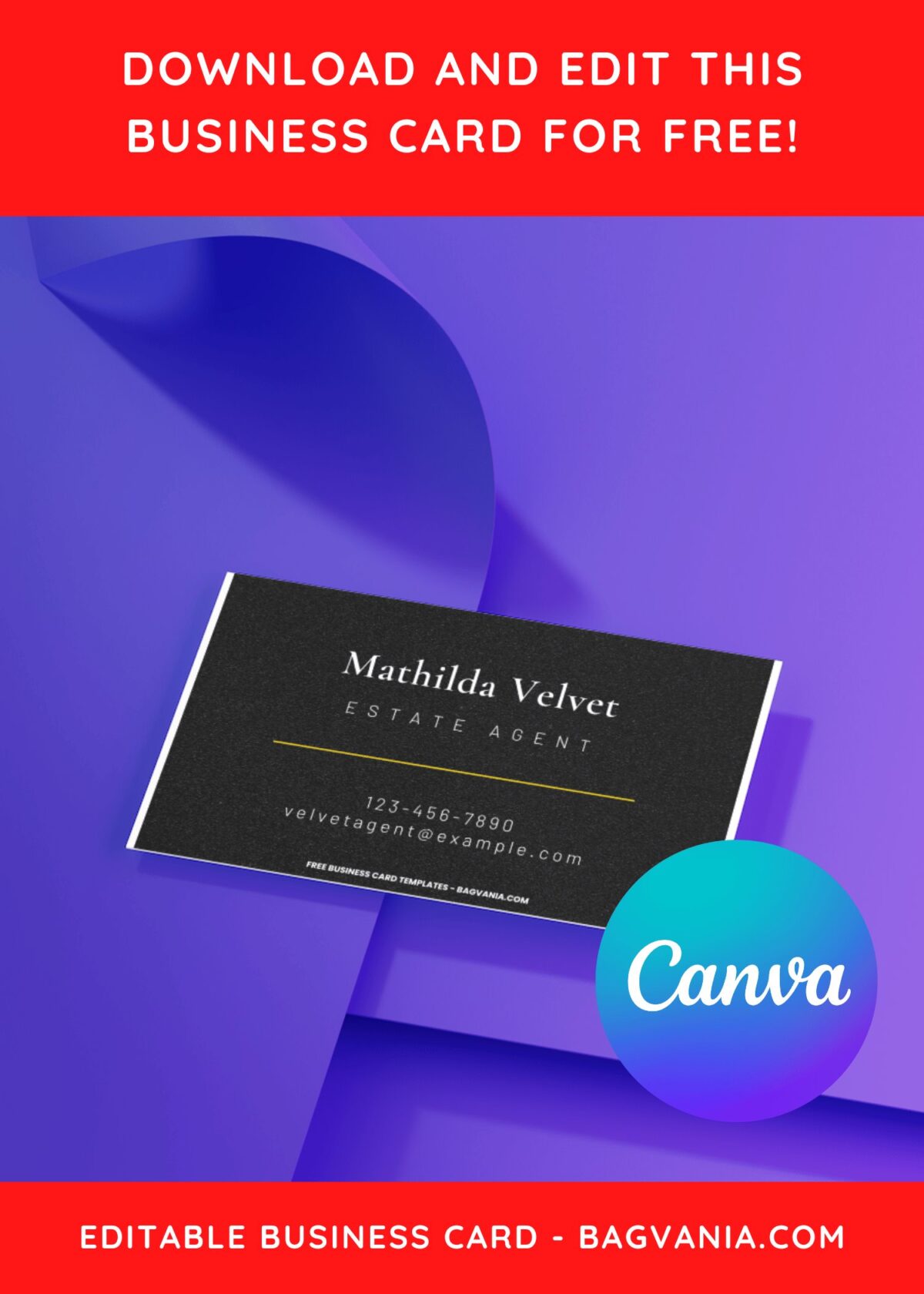 10+ Professional Canva Business Card Templates F