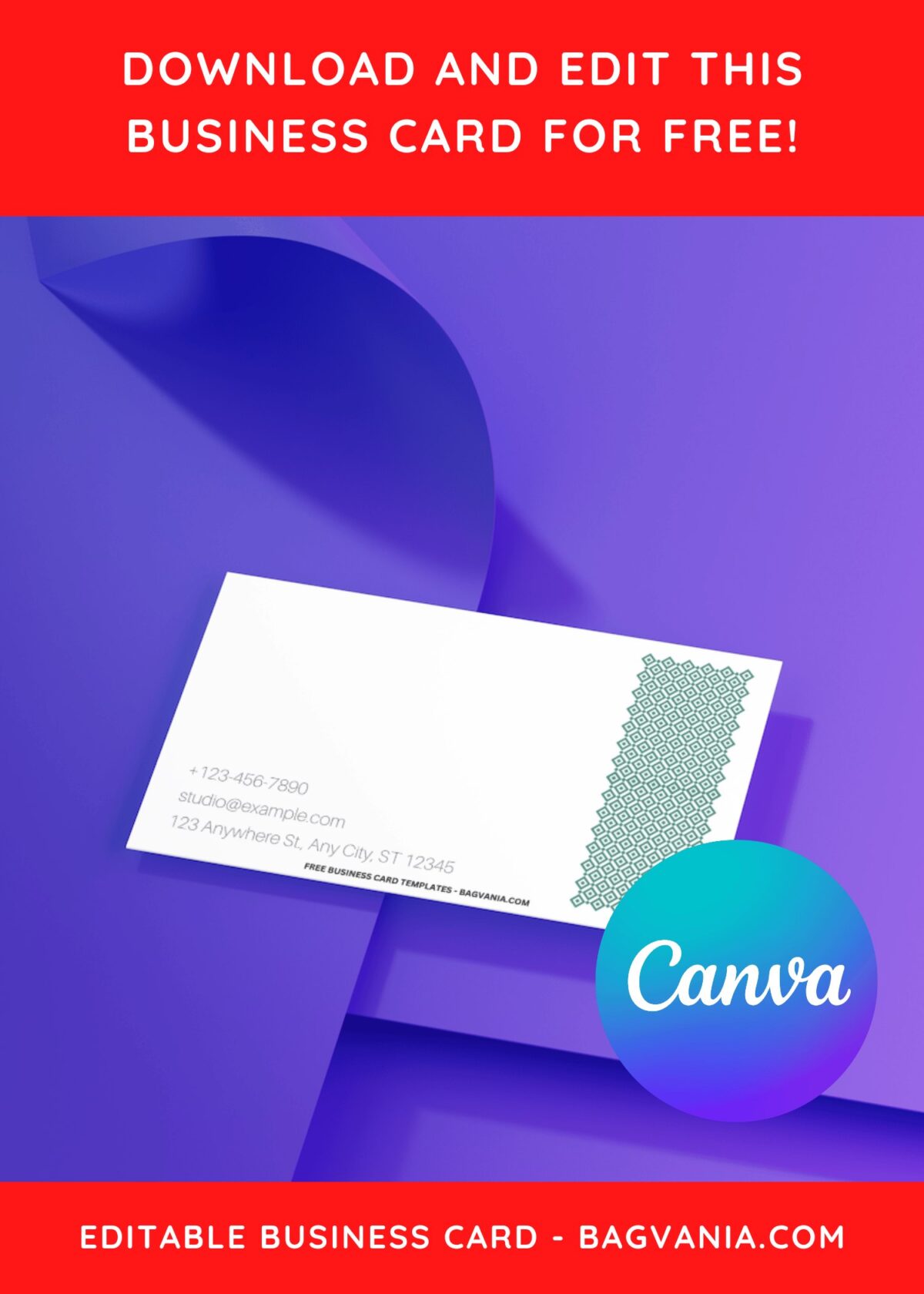 10+ Edgy Canva Business Card Templates F