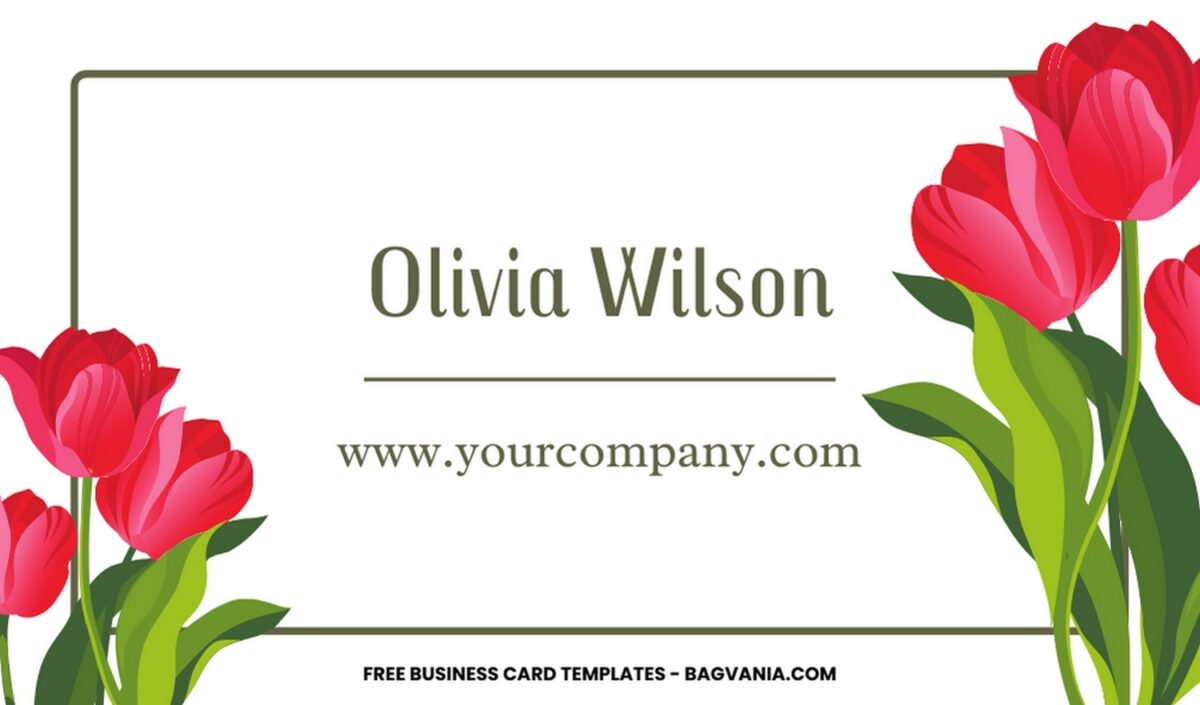 10+ Rose Flairs Canva Business Card Templates A