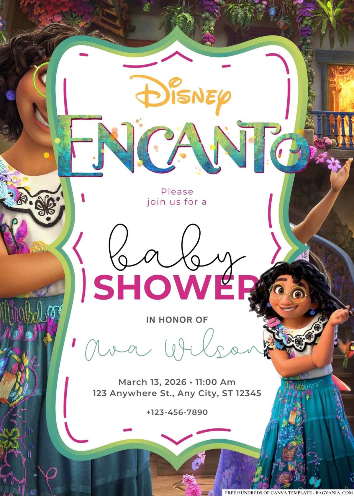 Encanto Baby Shower Invitation