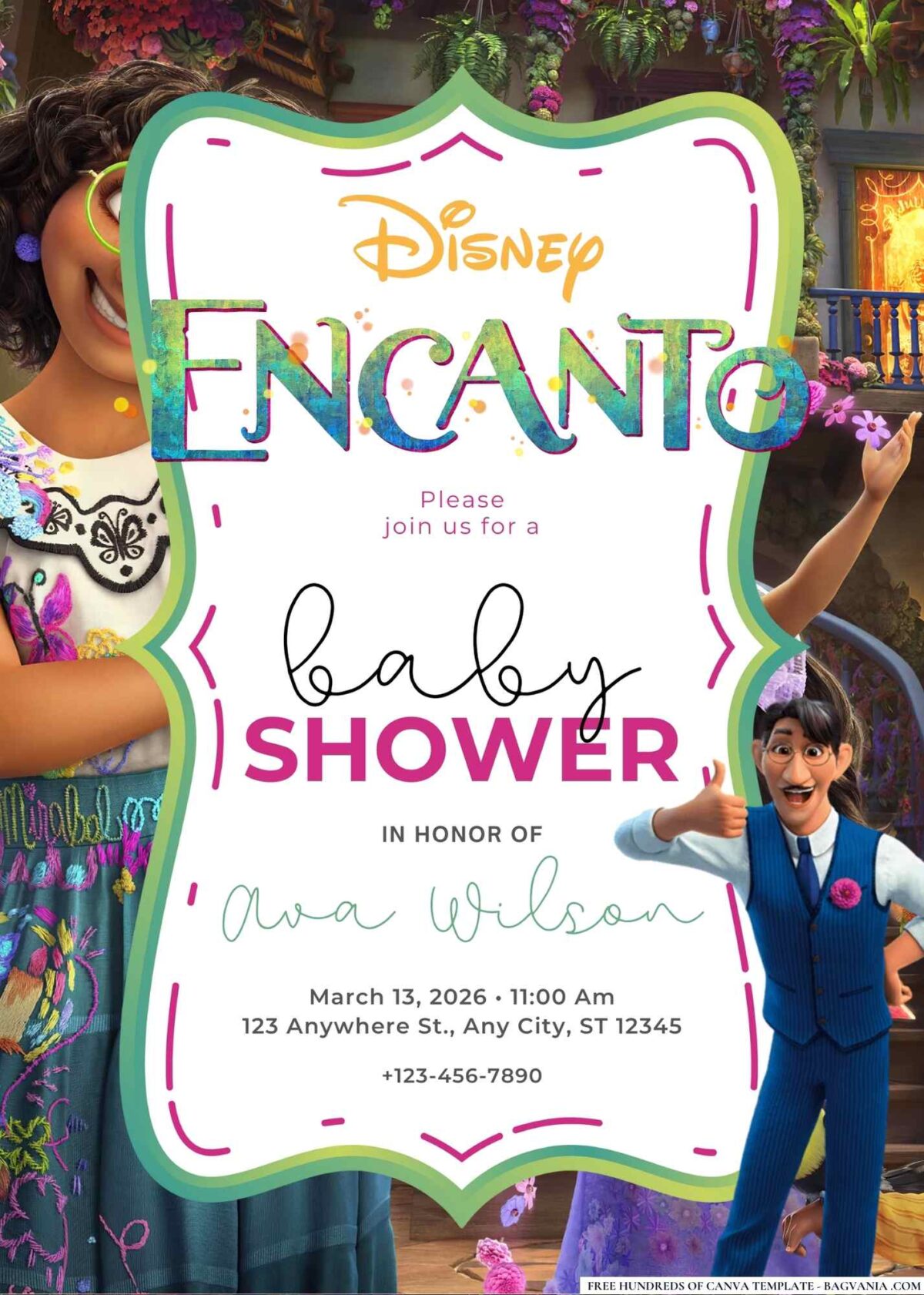 Encanto Baby Shower Invitation