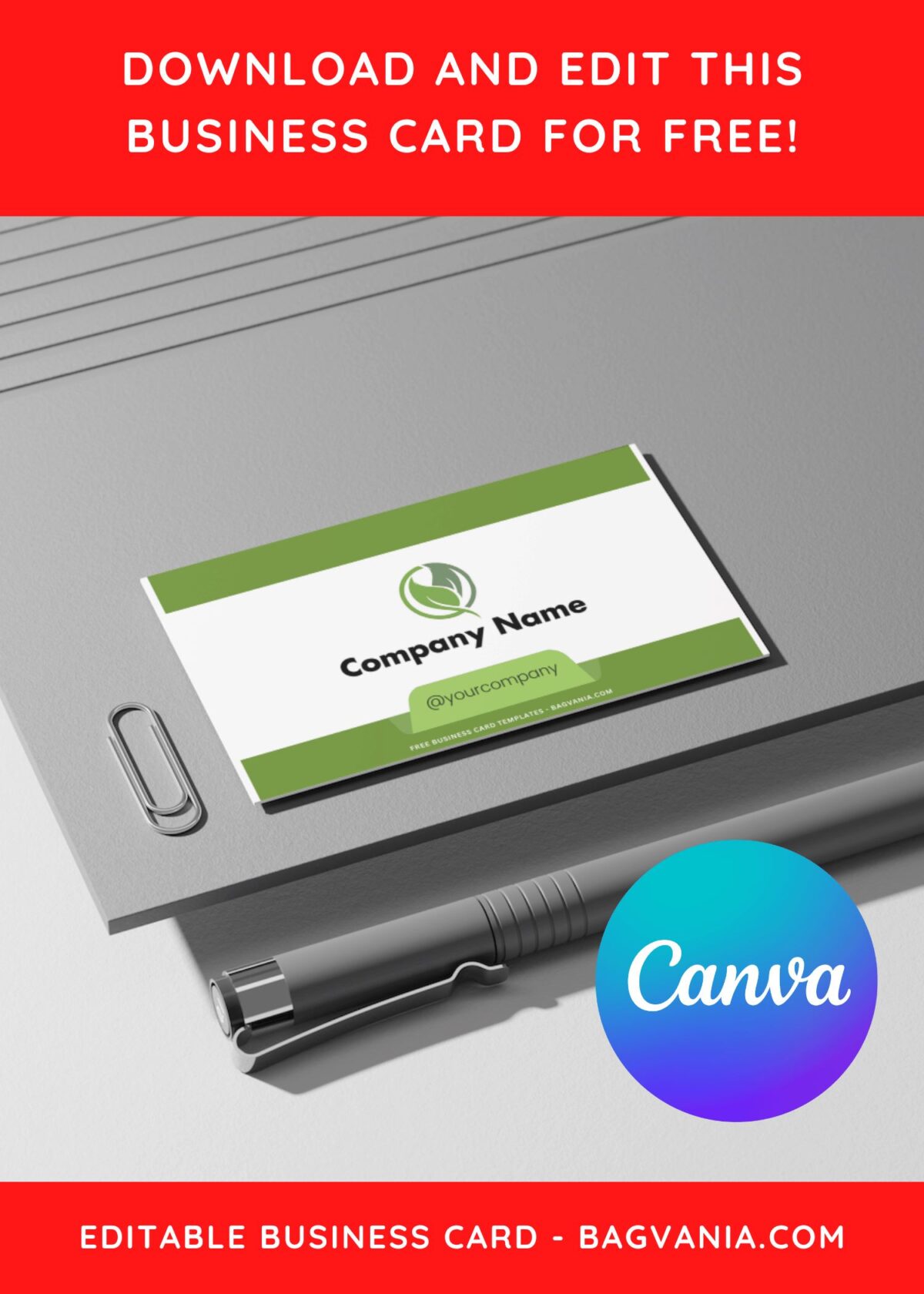 10+ Standout Classy Green Canva Business Card Templates FF