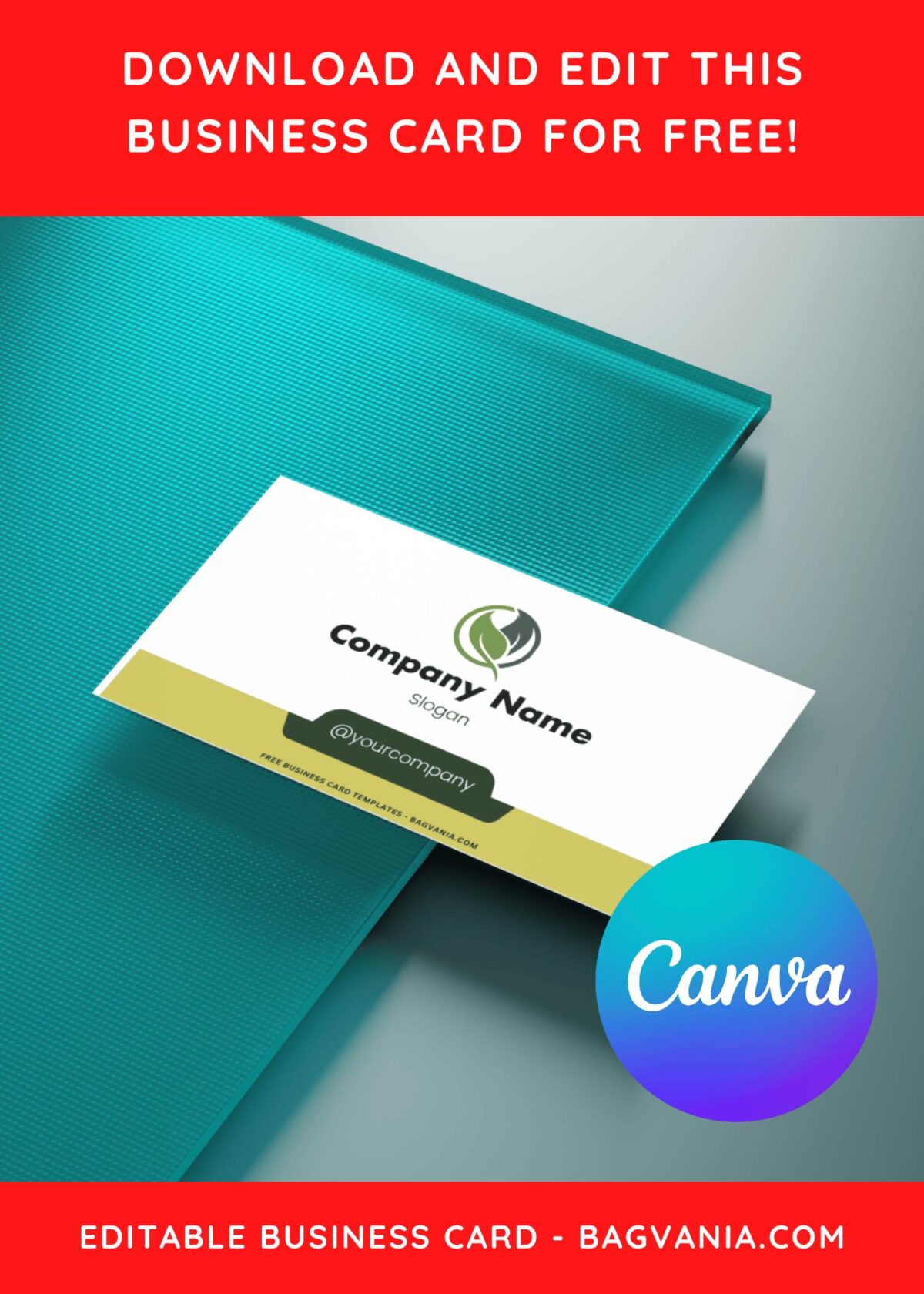 10+ Standout Classy Green Canva Business Card Templates JJ