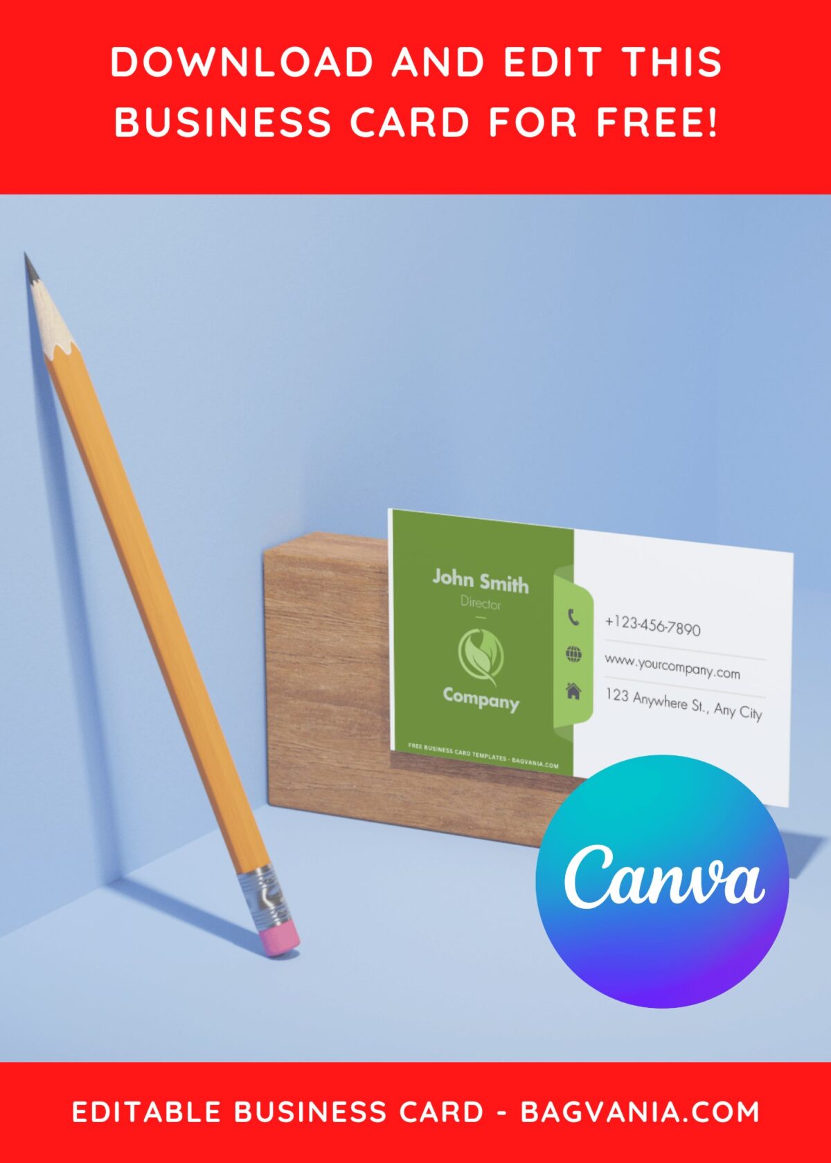 10+ Standout Classy Green Canva Business Card Templates EE