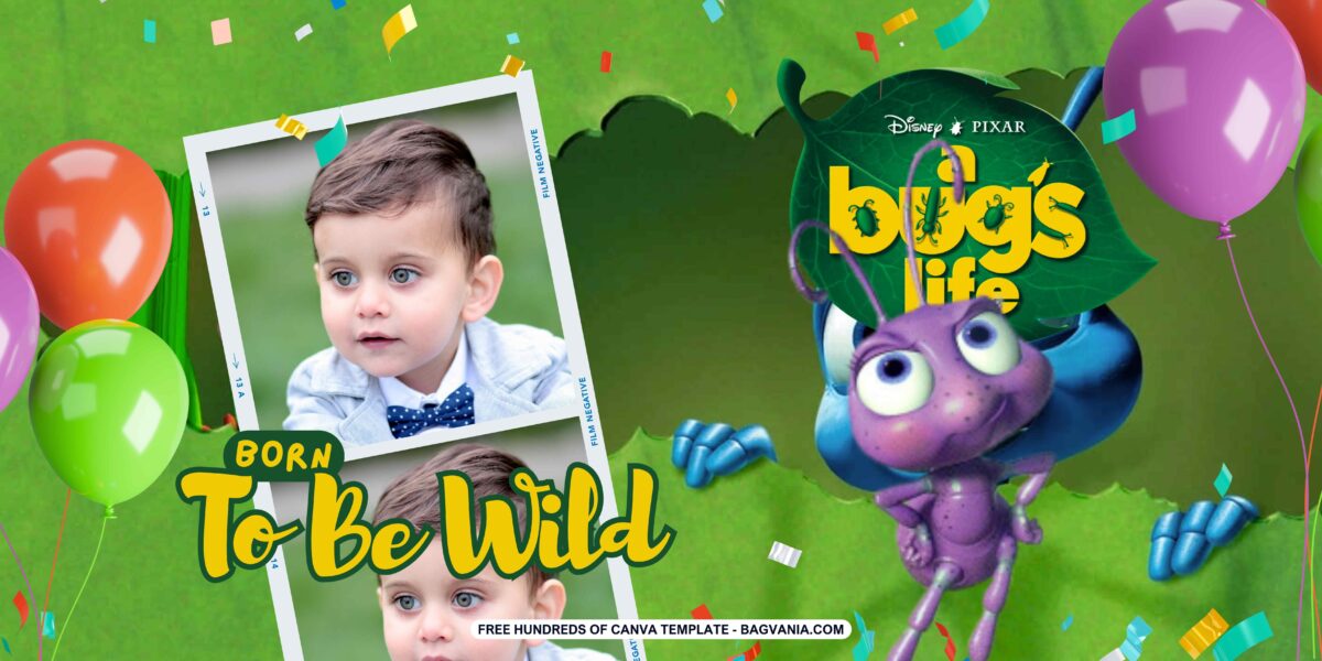 FREE Download A Bug’s Life Birthday Banner