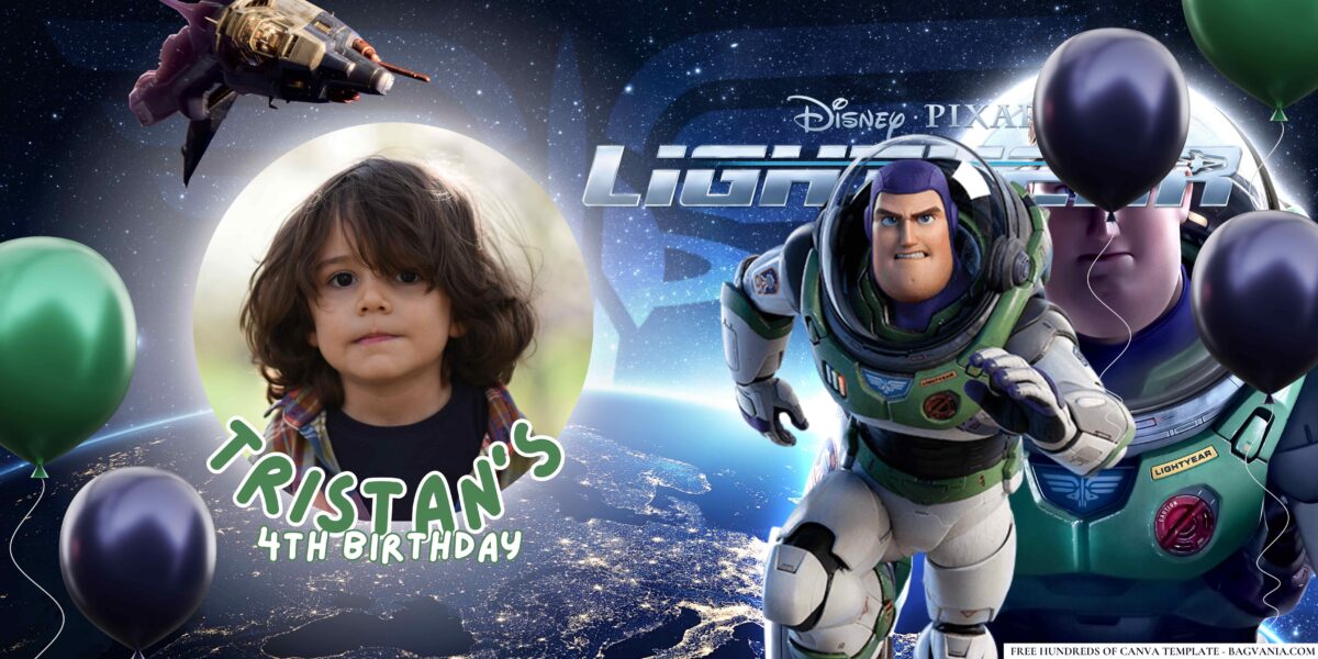 FREE Buzz Lightyear Birthday Banner