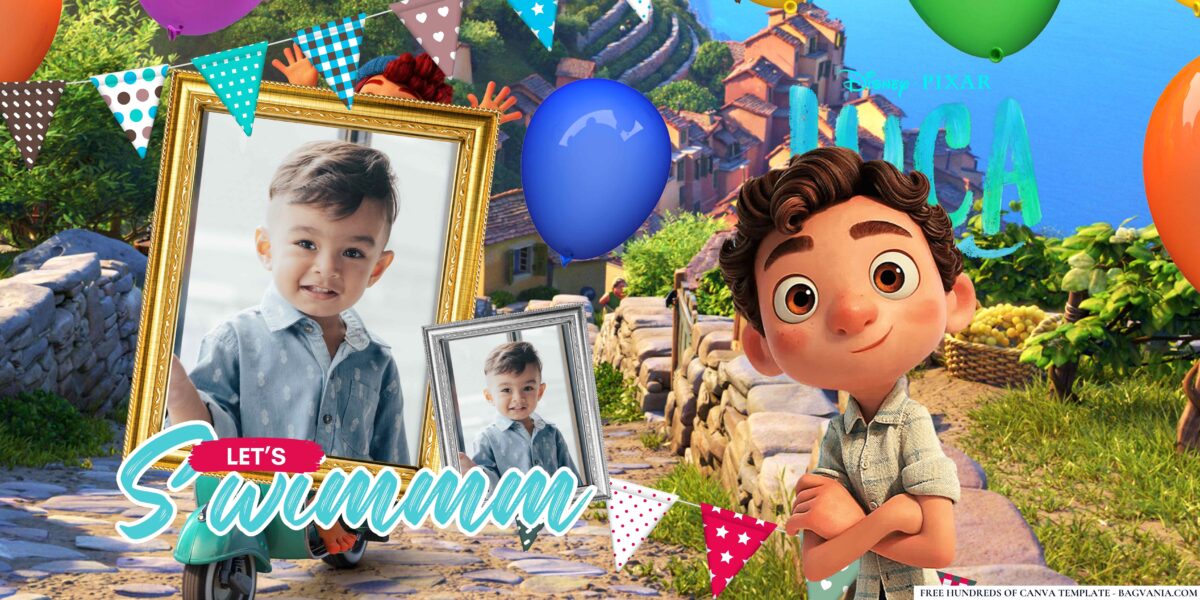 Free Luca Birthday Banner