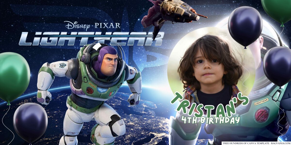 FREE Buzz Lightyear Birthday Banner