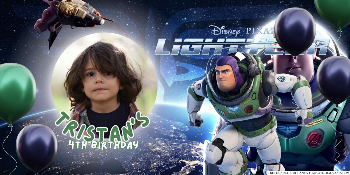 FREE Buzz Lightyear Birthday Banner