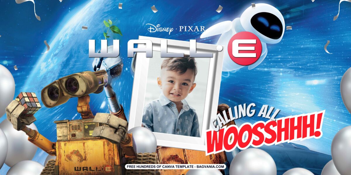 FREE Download Wall-E Birthday Banner