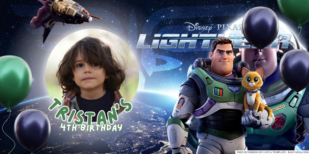 FREE Buzz Lightyear Birthday Banner