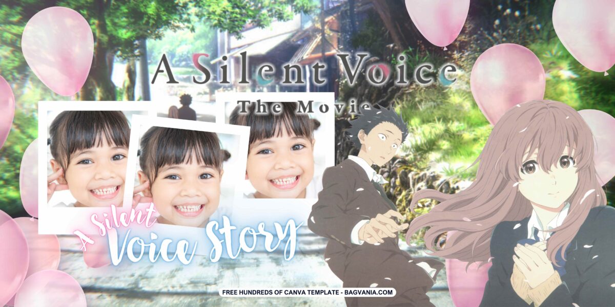 FREE Download A Silent Voice: The Movie Birthday Banner