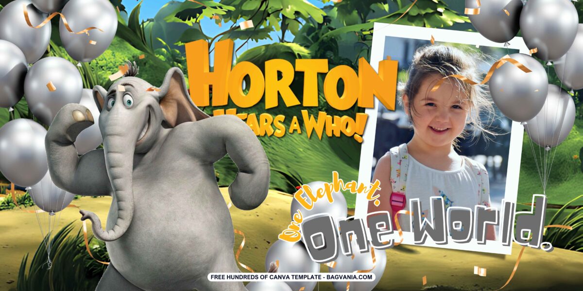 FREE Download Horton Hears a Who Birthday Banner