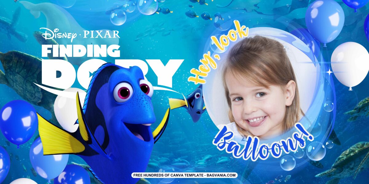 FREE Download Finding Dory Birthday Banner