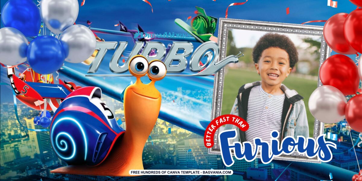 FREE Turbo Birthday Banner