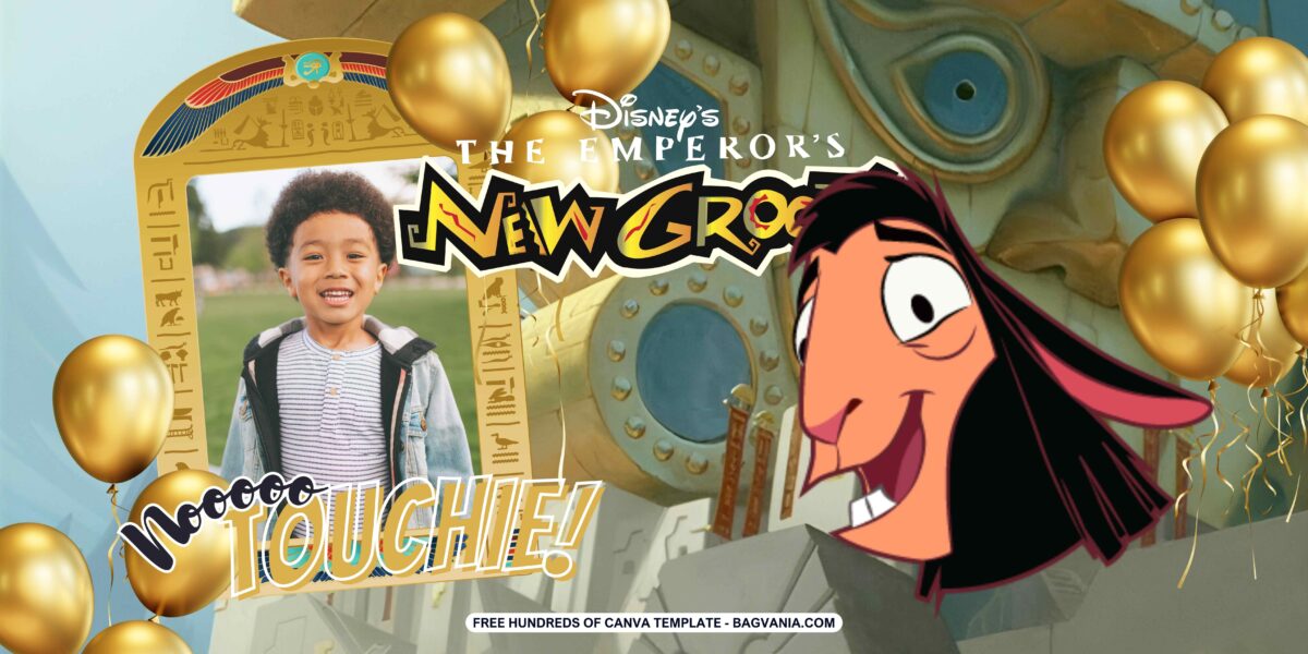 FREE Download The Emperor’s New Groove Birthday Banner