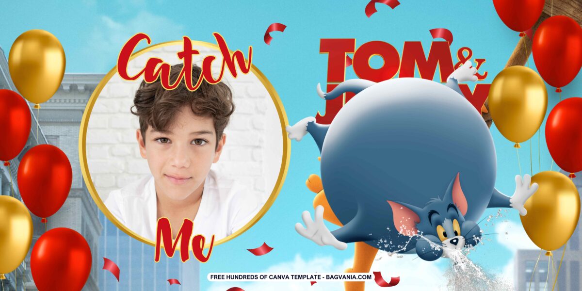 FREE Download Tom & Jerry Birthday Banner