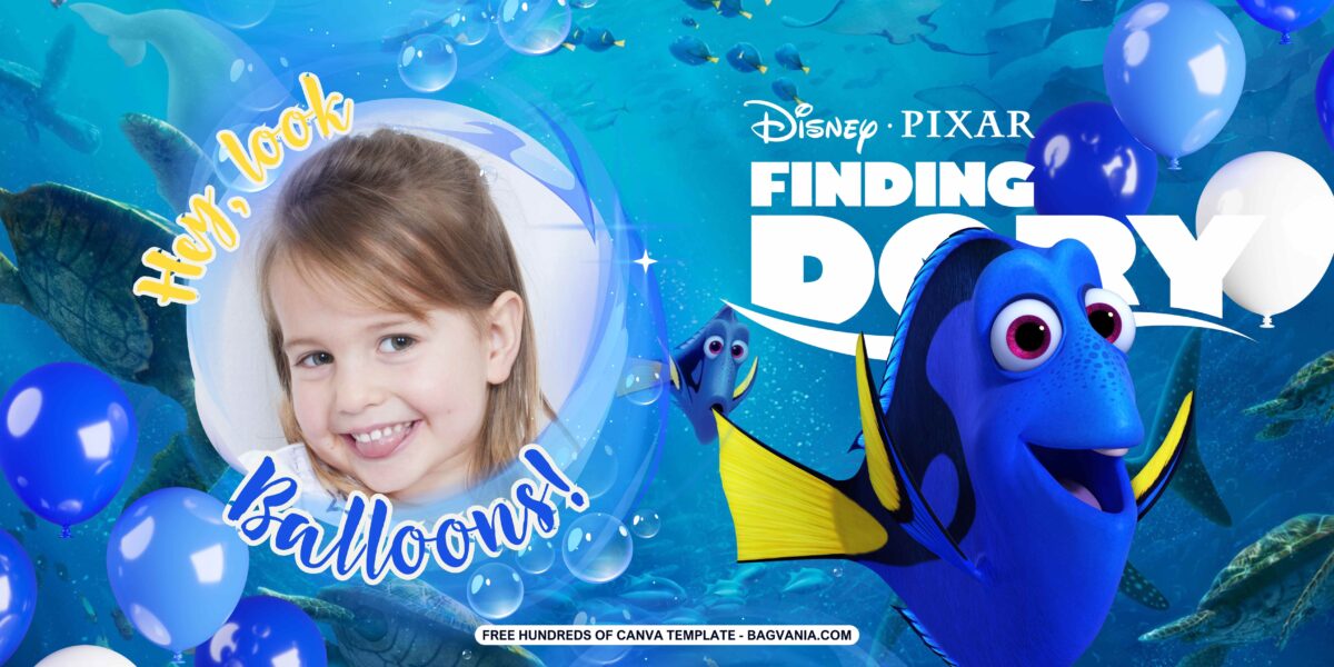 FREE Download Finding Dory Birthday Banner