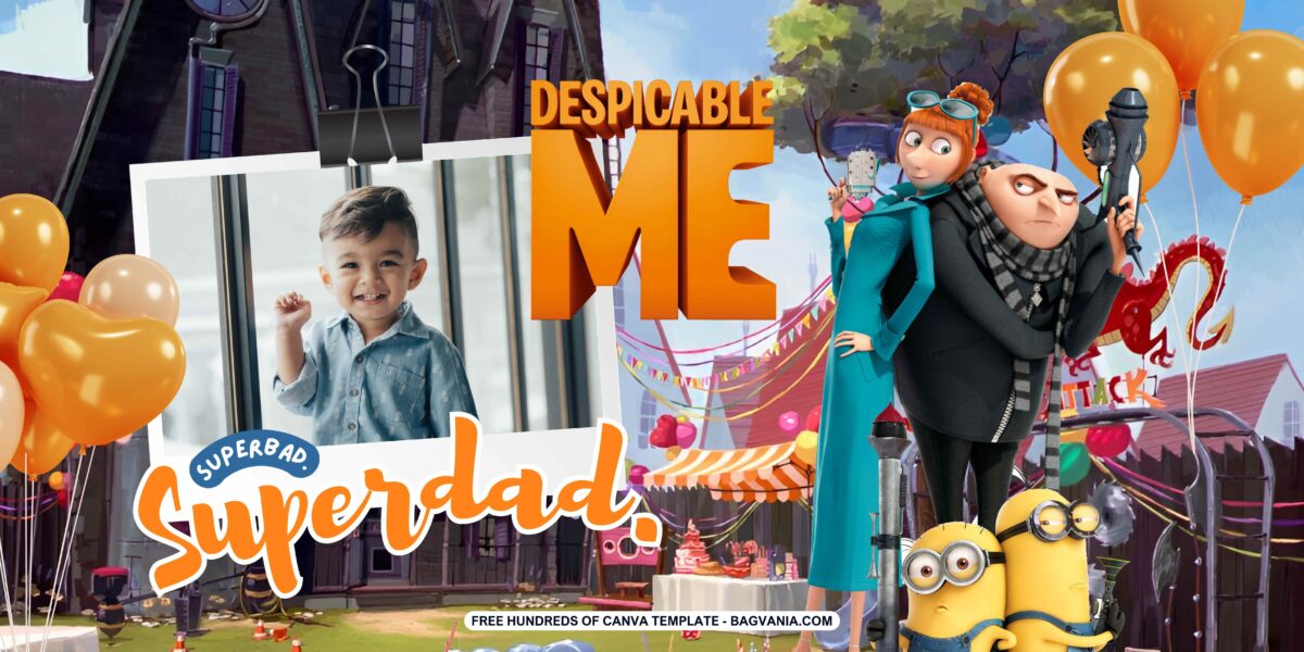 FREE Downloadable Despicable Me Birthday Banner