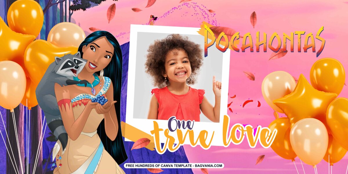 FREE Download Pocahontas Birthday Banner