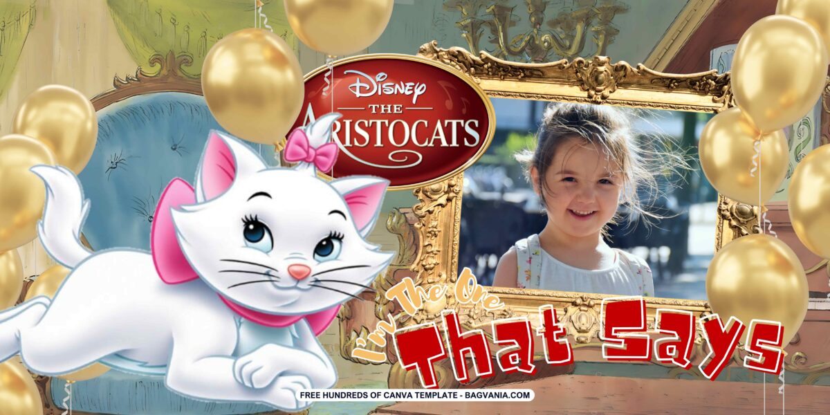Free Download Aristocats Birthday Banner