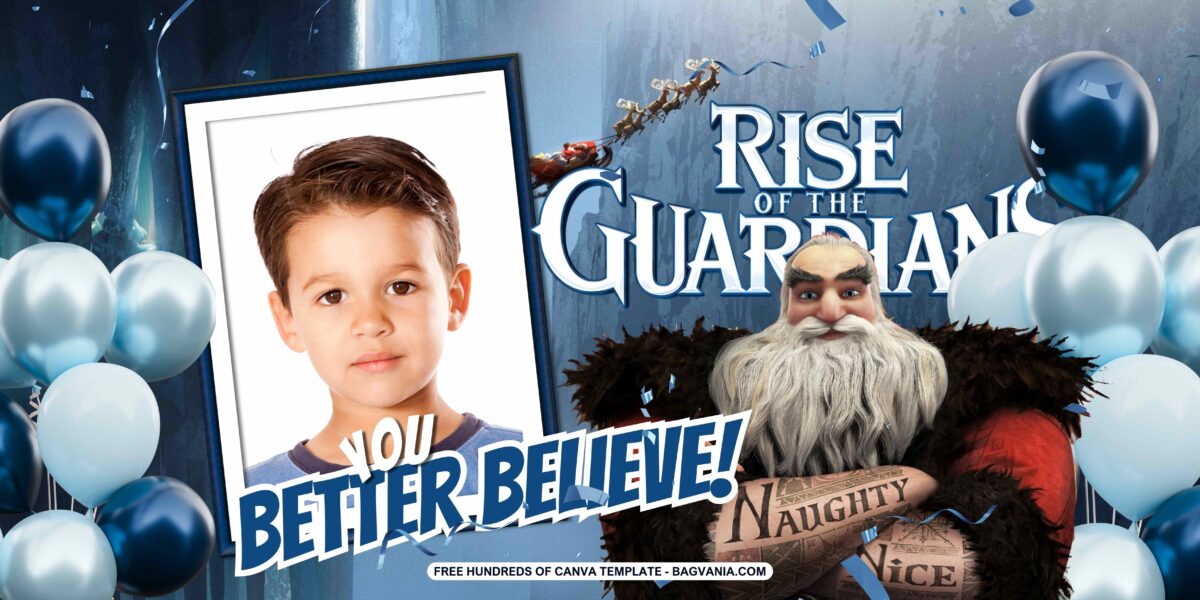 FREE Downloadable Rise of the Guardians Birthday Banner