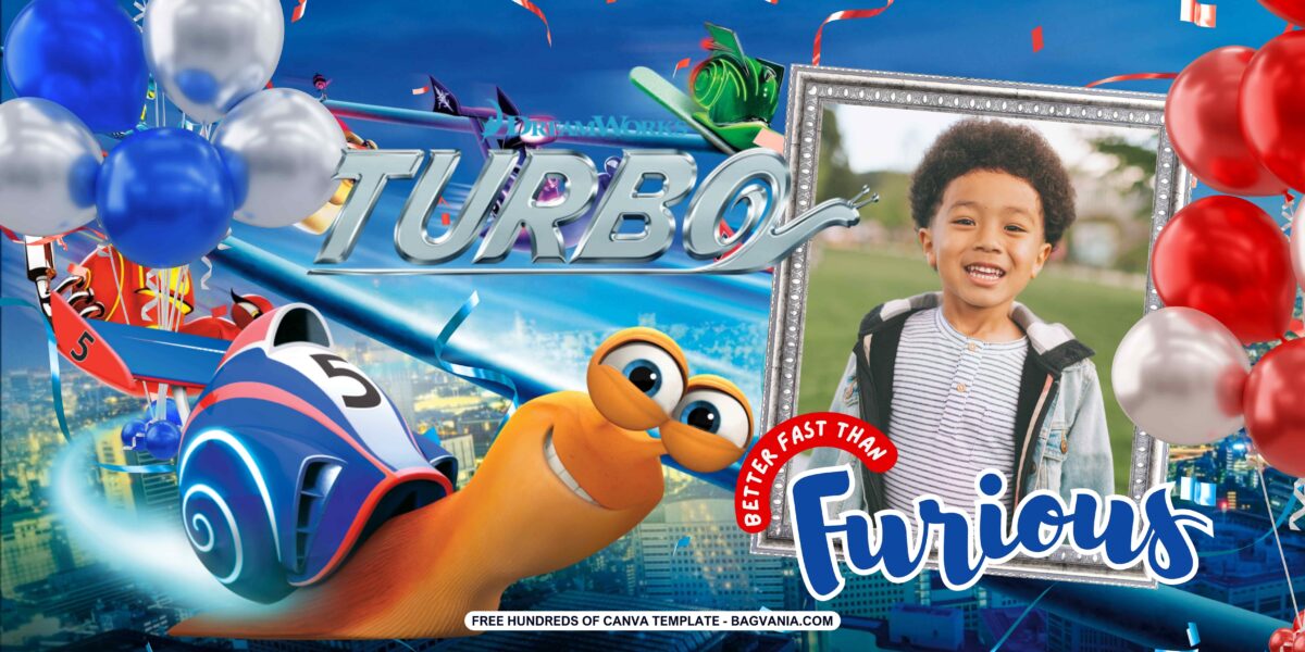 FREE Turbo Birthday Banner