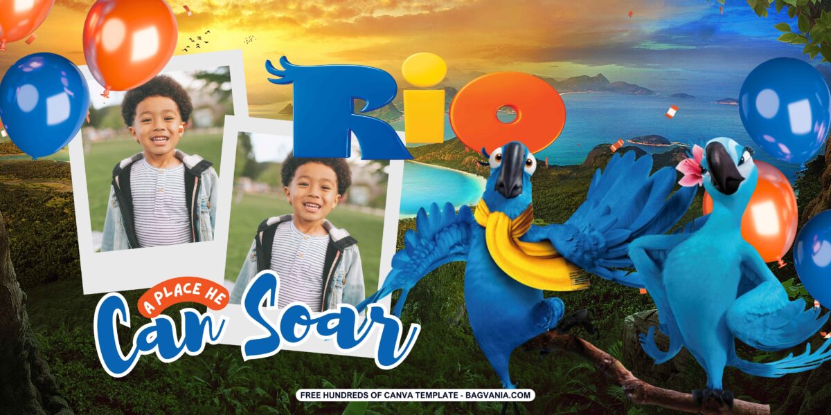 FREE Download Rio Birthday Banner